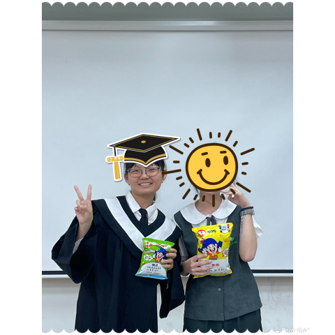 曾詩芸 - 國中最後一堂課的教學，期許未來的他能夠在會考考取佳績