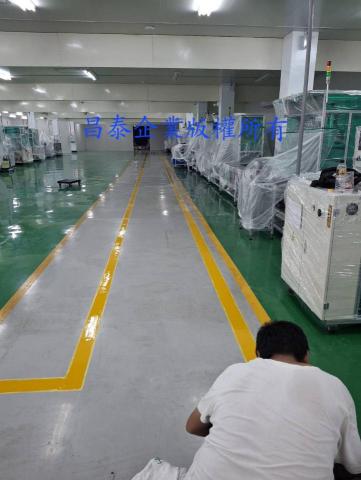 昌泰企業台南epoxy地板 - 無塵室epoxy流展地板