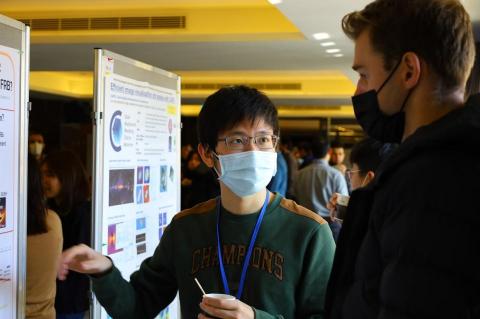 吳耕緯 - 於國際會議上發表研究海報