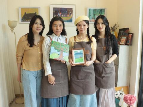 盧允安 - 油畫棒