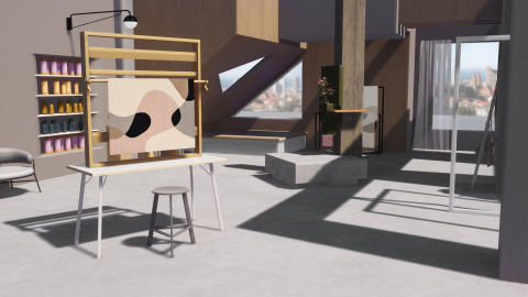 圓圓 - Citizen女錶廣告 美術設計