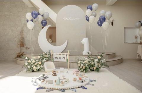 69號韓式氣球屋｜台中氣球｜川劇變臉｜活動佈置｜氣球店 - 抓周佈置