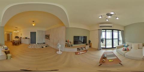 心冶室內裝修設計有限公司 - 竹北集合宅_客餐廳