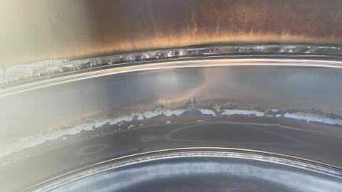 盧建諭 - 內桶旁邊水垢清洗前