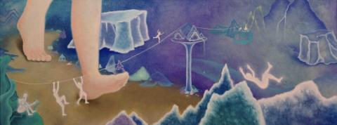 姍姍美術老師 - 老師作品（油彩）系列2