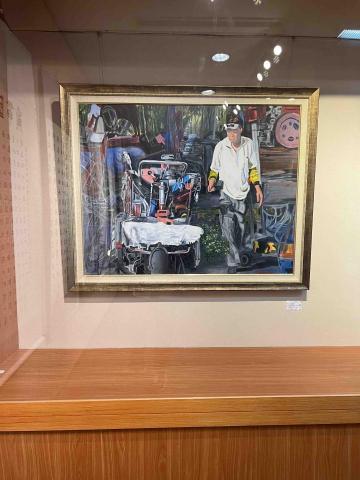 Ek J - 我展出過的油畫作品