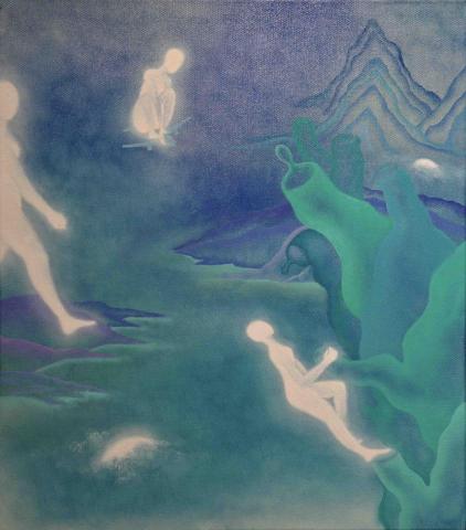 姍姍美術老師 - 老師作品（油彩）系列1