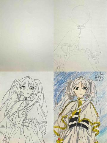 姍姍美術老師 - 學生漫畫作品