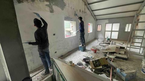 圖珀設計工程 - 全室牆面整平