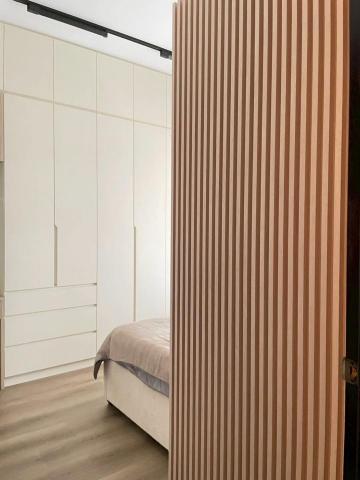 沐木果工作室 - 奶油風格柵主臥