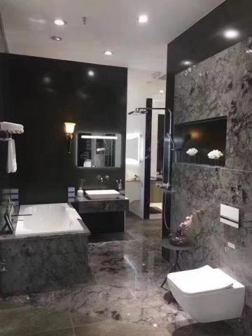 台灣共和國際精品石材 - 松露灰浴室