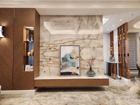 台灣共和國際精品石材 - 哈瓦娜電視牆