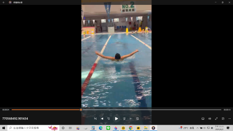 李濬涵 - 蝶式進階調整