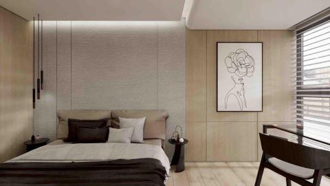 林鈺珊 - 臥室床頭背牆