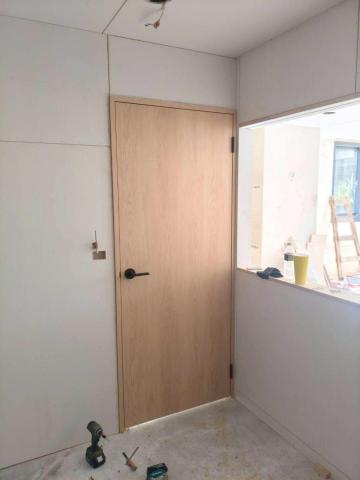 御墅裝潢企業社 - 木作門片及門斗