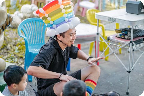 氣球大叔 Sony - 形象照