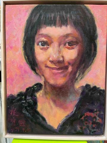 蘋果頭人文藝術工作室 - 油畫人物肖像