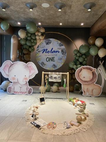 氣球大叔 Sony - 抓周佈置