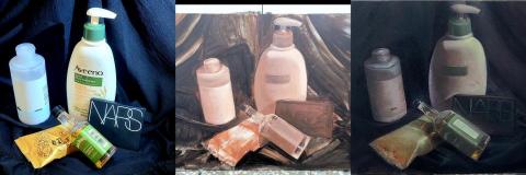 林于玉 Tabby - 油畫靜物練習