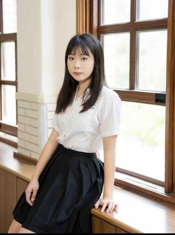 吳怡萱 - 中山女高制服照