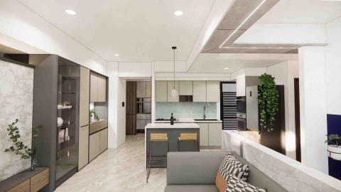 小艾同學 個人工作室 - 熱河泉～現代風