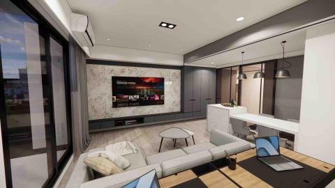 小艾同學 個人工作室 - 國泰mega+～現代風