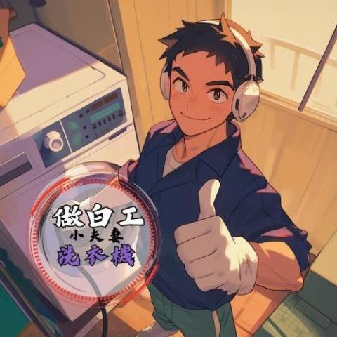 提供清洗洗衣機內槽服務的專家小丁