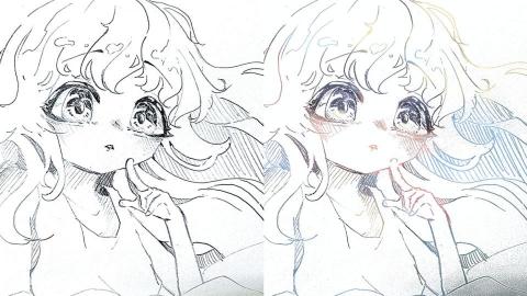 林于玉 Tabby - 鉛筆插畫轉電腦繪圖