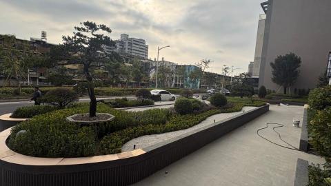 緣藝景觀設計 - 大樓中庭.空中花園施作