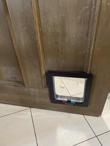 江政倫 - 寵物門安裝