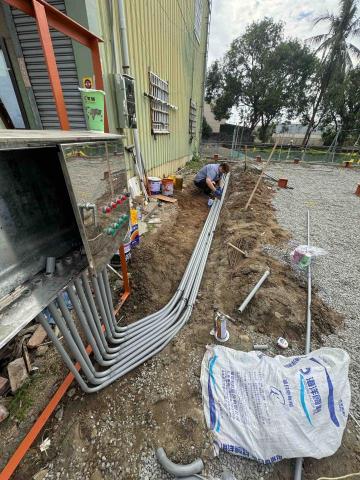 鑫勝水電工程 - 電盤配管