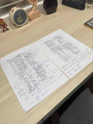 孫淳楓 英文家教 英文老師 - 國二家教考卷檢討