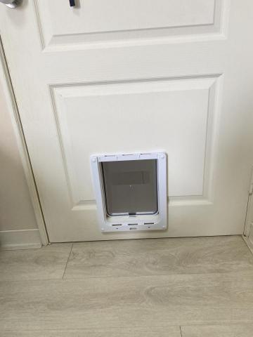 江政倫 - 寵物門安裝
木門