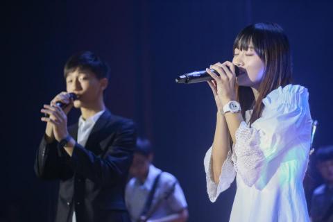 嚴紹恩 - 建中爵士音樂社14屆成果發表會《爵境》活動紀錄照片