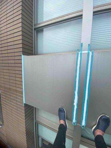 葉志瑋 - 外牆矽利康作業