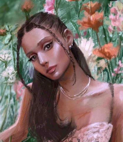 鹹鹹 - 寫實電繪厚塗