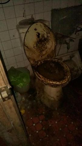 順傑專業清潔 - 極度噁心廁所清潔前