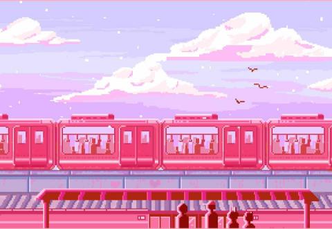 鹹鹹 - 像素點風格電繪