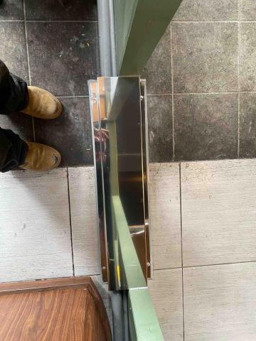 鐵件職人企業社 - 新增門檻好藏水管在底部