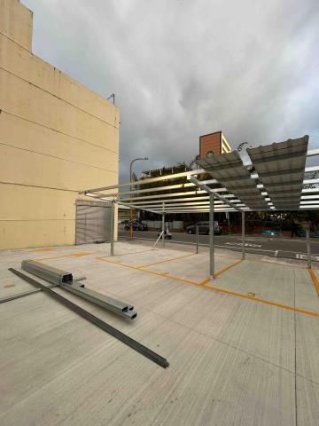 鼎宏工程行 - 大溪停車場遮雨棚