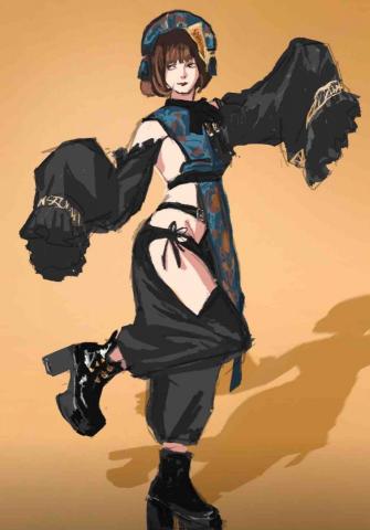 鹹鹹 - 電繪插畫