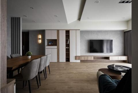 重德系統傢俱 - 客廳系統傢俱與系統櫃設計，規劃完美動線與增加空間利用