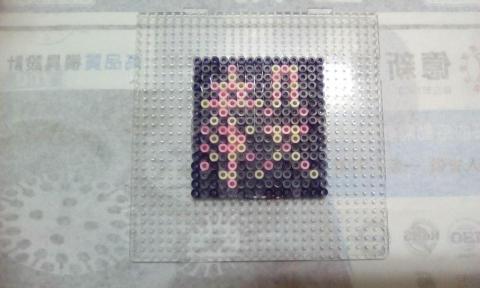 郭佳瑛 - 這是我在家自行完成的拼豆藝術字