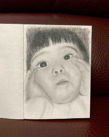 張語宸 - 鉛筆素描