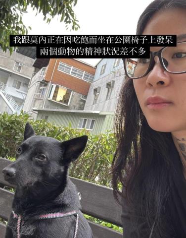 板橋/寵物寄宿所❤️ - 我跟我女兒會一起坐在公園發呆