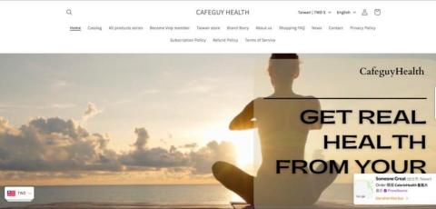 紹勝設計 - 客戶網站架設成品示意圖