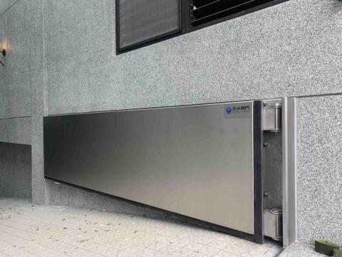 天水閘門-防水閘門(TIAN SHUI) - 不銹鋼掀開式防水閘門