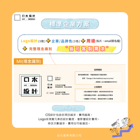 口木設計 Kmdesign - 標準企業方案(可依需求調整方案內容)