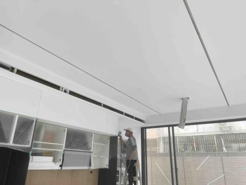 以勒企業社臻至油漆工程 - 台中市沙鹿區透天民宅油漆施工完工後照片