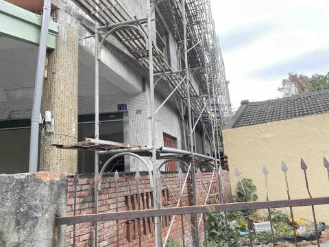 以勒企業社臻至油漆工程 - 彰化溪湖外牆案場未施工前照片